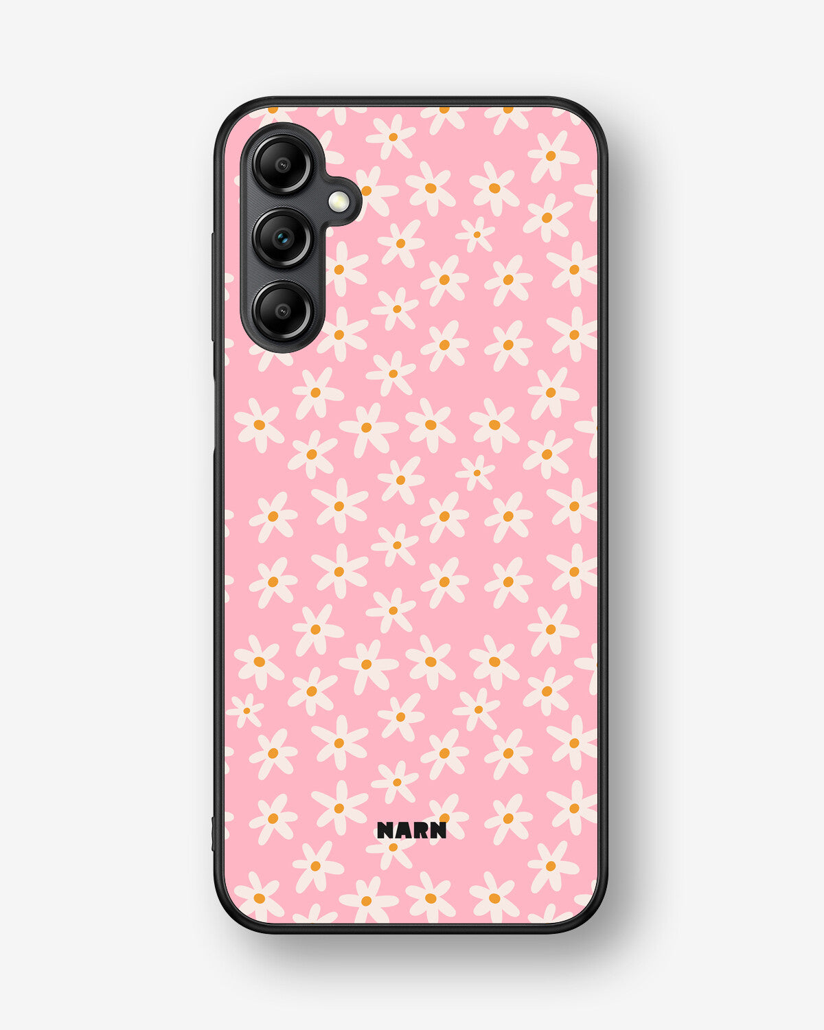 Samsung Galaxy A14 Hard Case – Pink Daisy - View 1
