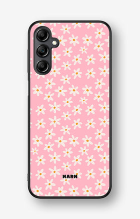 Samsung Galaxy A14 Hard Case – Pink Daisy - View 1