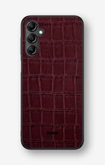 Samsung Galaxy A14 Hard Case – Rouge Croc - View 1