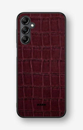 Samsung Galaxy A14 Hard Case – Rouge Croc - View 1