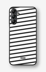 Samsung Galaxy A14 Hard Case – Black Stripes - View 1