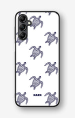 Samsung Galaxy A14 Hard Case – Blue Turtles - View 1