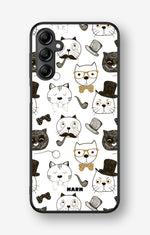 Samsung Galaxy A14 Hard Case – Cartoon Cats - View 1