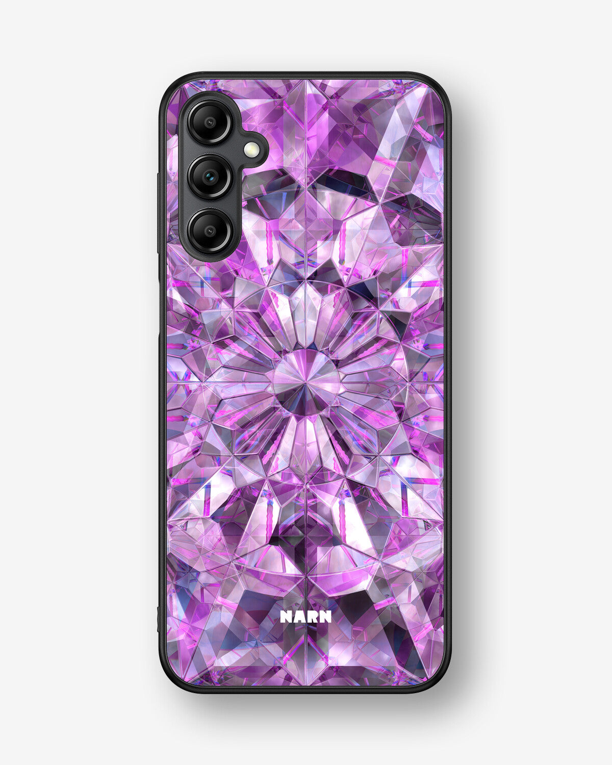 Samsung Galaxy A14 Hard Case – Lavender Crystals - View 1