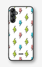 Samsung Galaxy A14 Hard Case – Lightning Bolts - View 1
