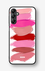 Samsung Galaxy A14 Hard Case – Lipstick Smears - View 1
