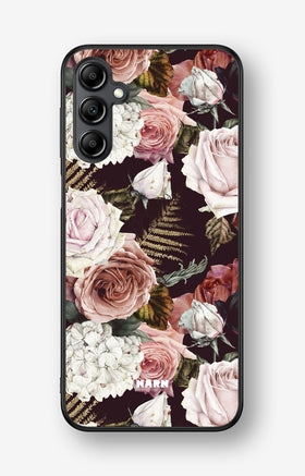 Samsung Galaxy A14 Hard Case – Midnight Roses - View 1