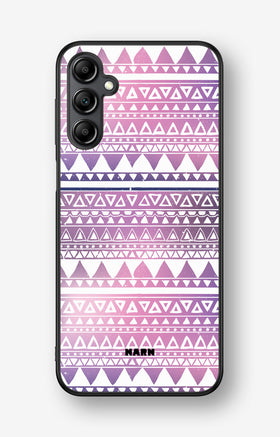 Samsung Galaxy A14 Hard Case – Purple Aztec - View 1