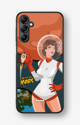 Samsung Galaxy A14 Hard Case – We Fly To Mars - View 1
