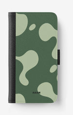 Samsung Galaxy A14 Wallet Case - Green Blend - View 1