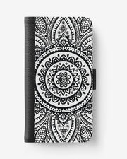 Samsung Galaxy A17 Wallet Case - Henna Mandala - View 1