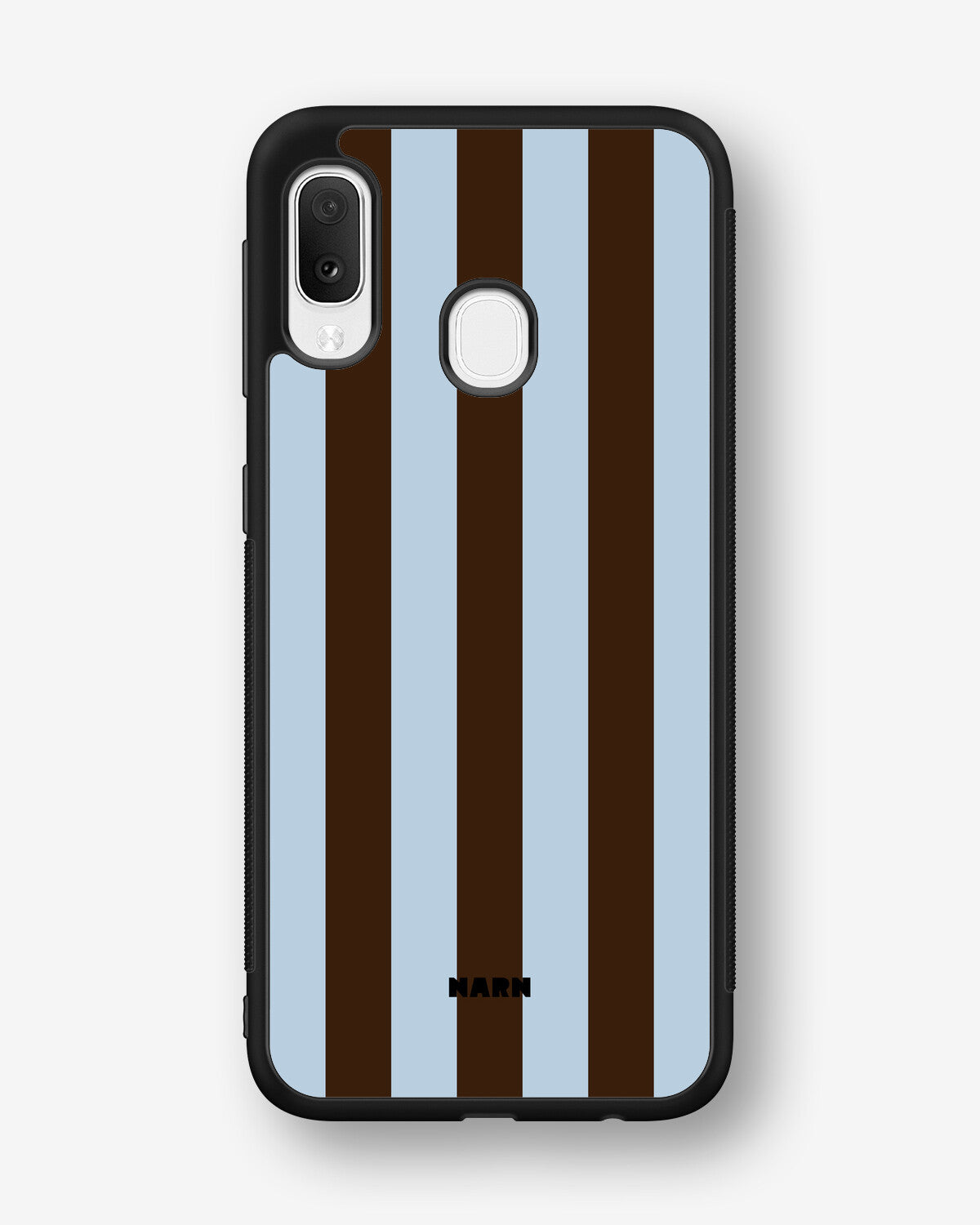 Samsung Galaxy A20e Hard Case – Bistro Stripes - View 1