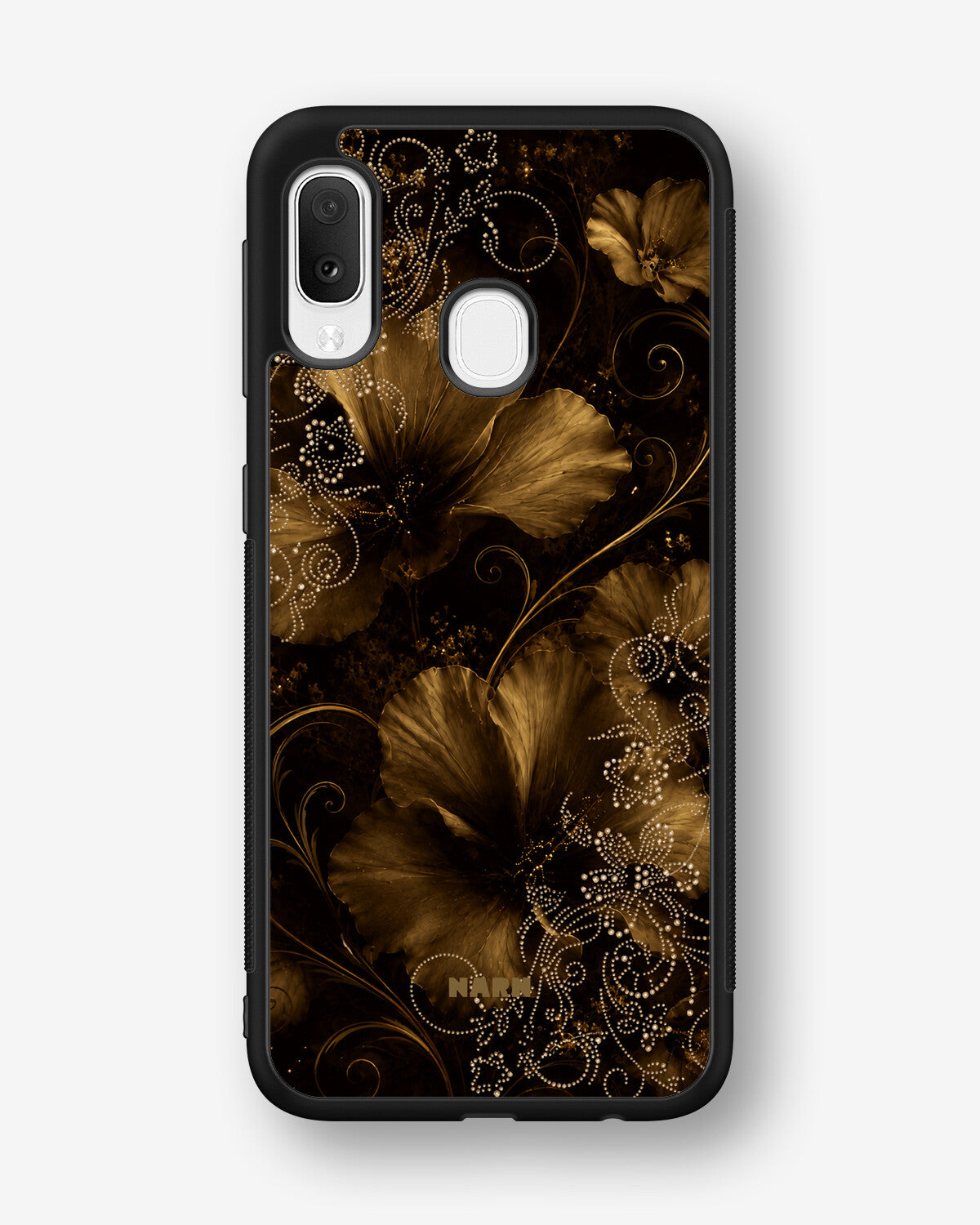 Samsung Galaxy A20e Hard Case – Bloom Noir - View 1