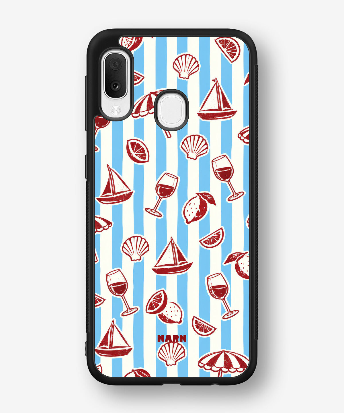 Samsung Galaxy A20e Hard Case – Bonjour - View 1