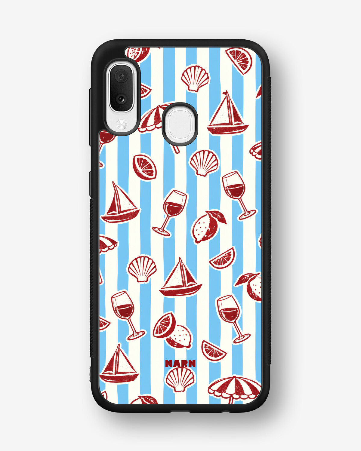 Samsung Galaxy A20e Hard Case – Bonjour - View 1