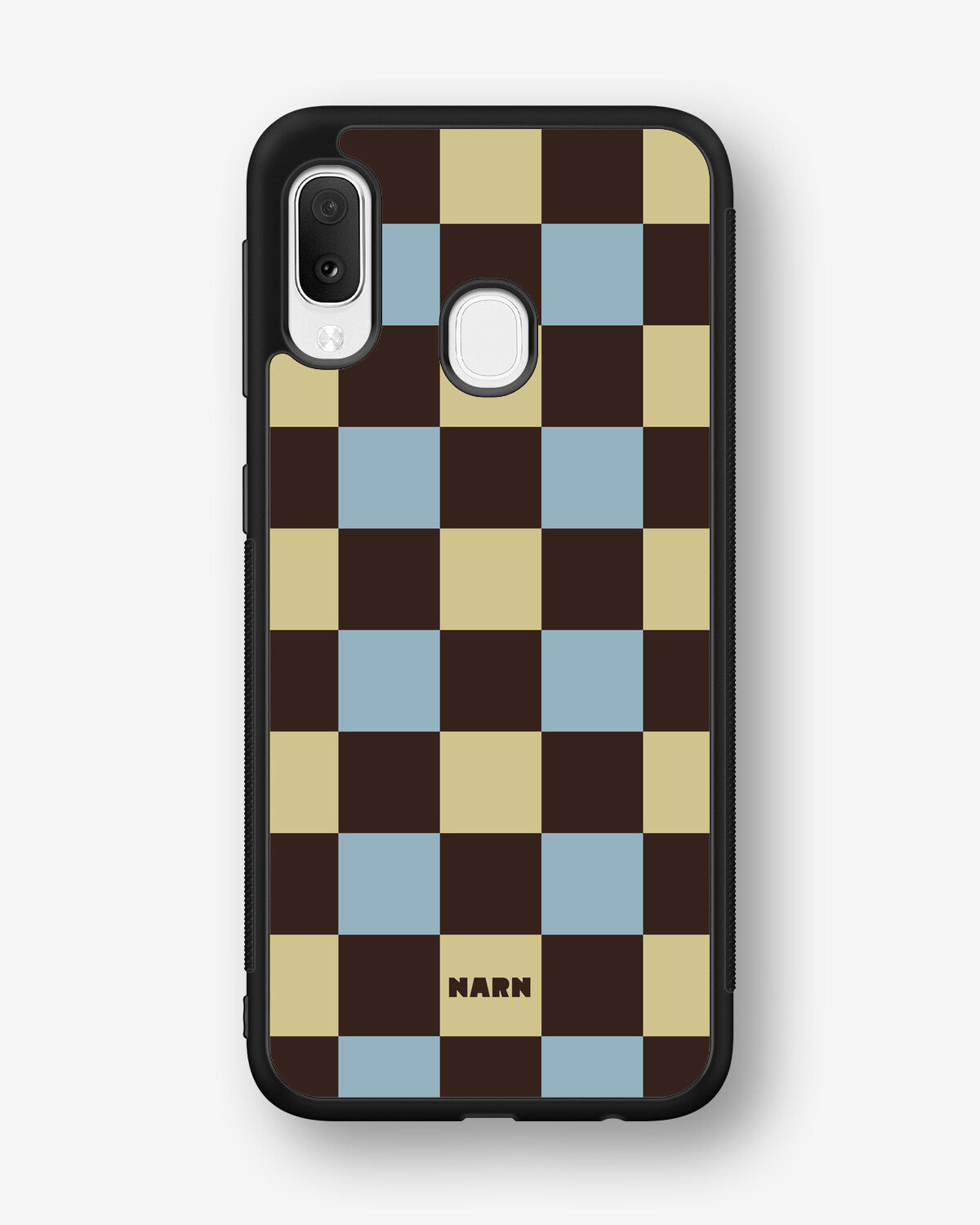 Samsung Galaxy A20e Hard Case – Butter Check - View 1