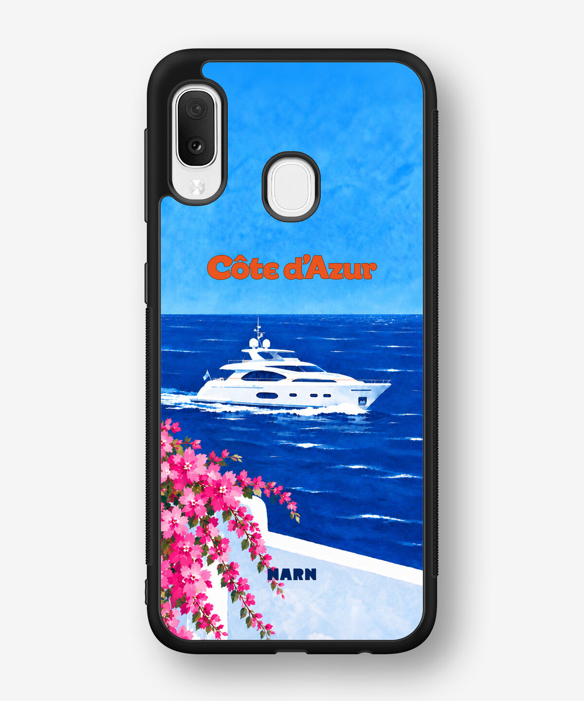 Samsung Galaxy A20e Hard Case – Cap Bleu - View 1