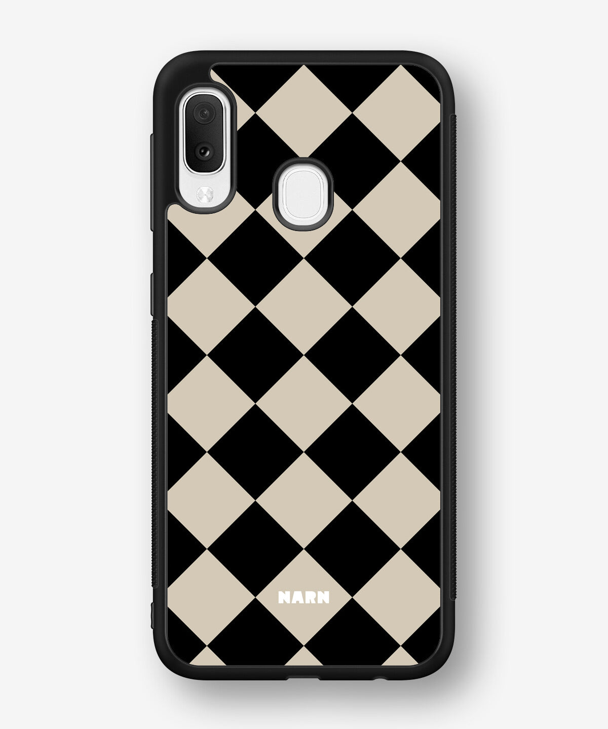 Samsung Galaxy A20e Hard Case – Checkmate - View 1