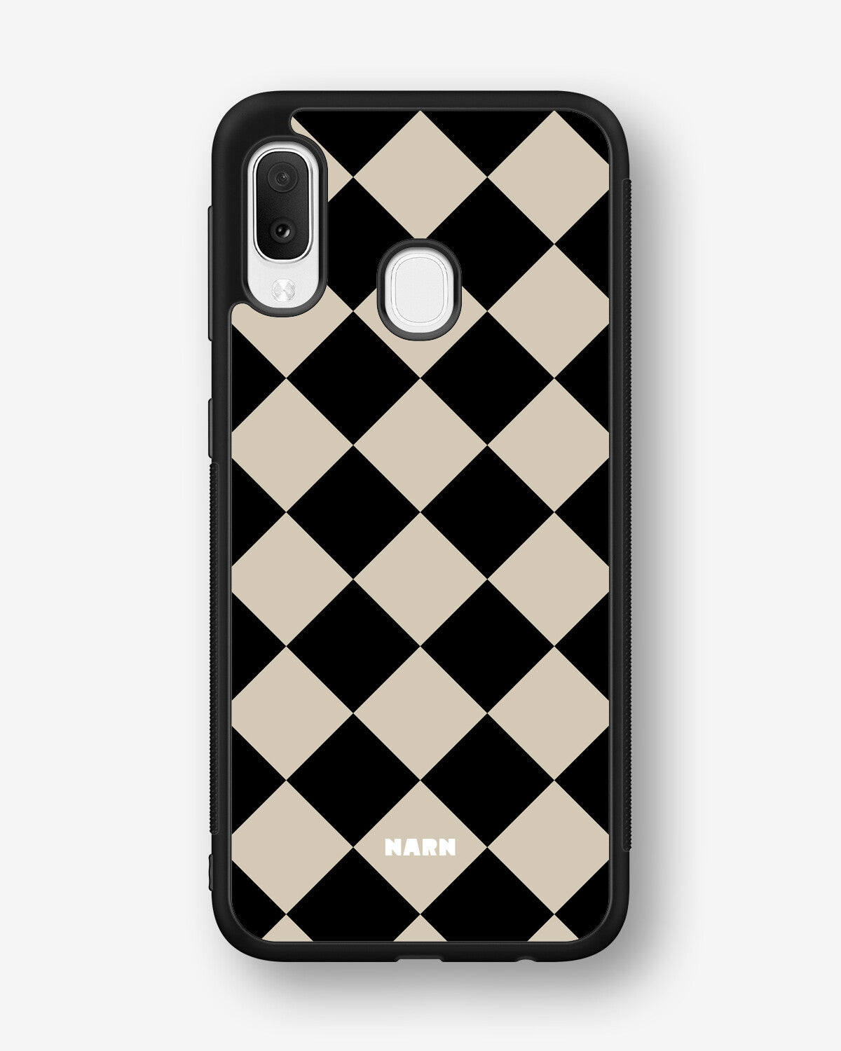 Samsung Galaxy A20e Hard Case – Checkmate - View 1