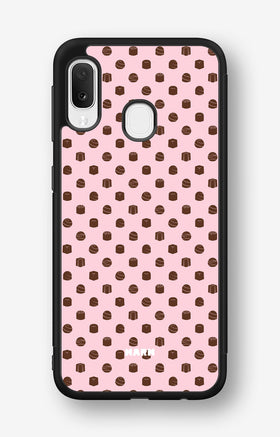 Samsung Galaxy A20e Hard Case – Choco Bites - View 1