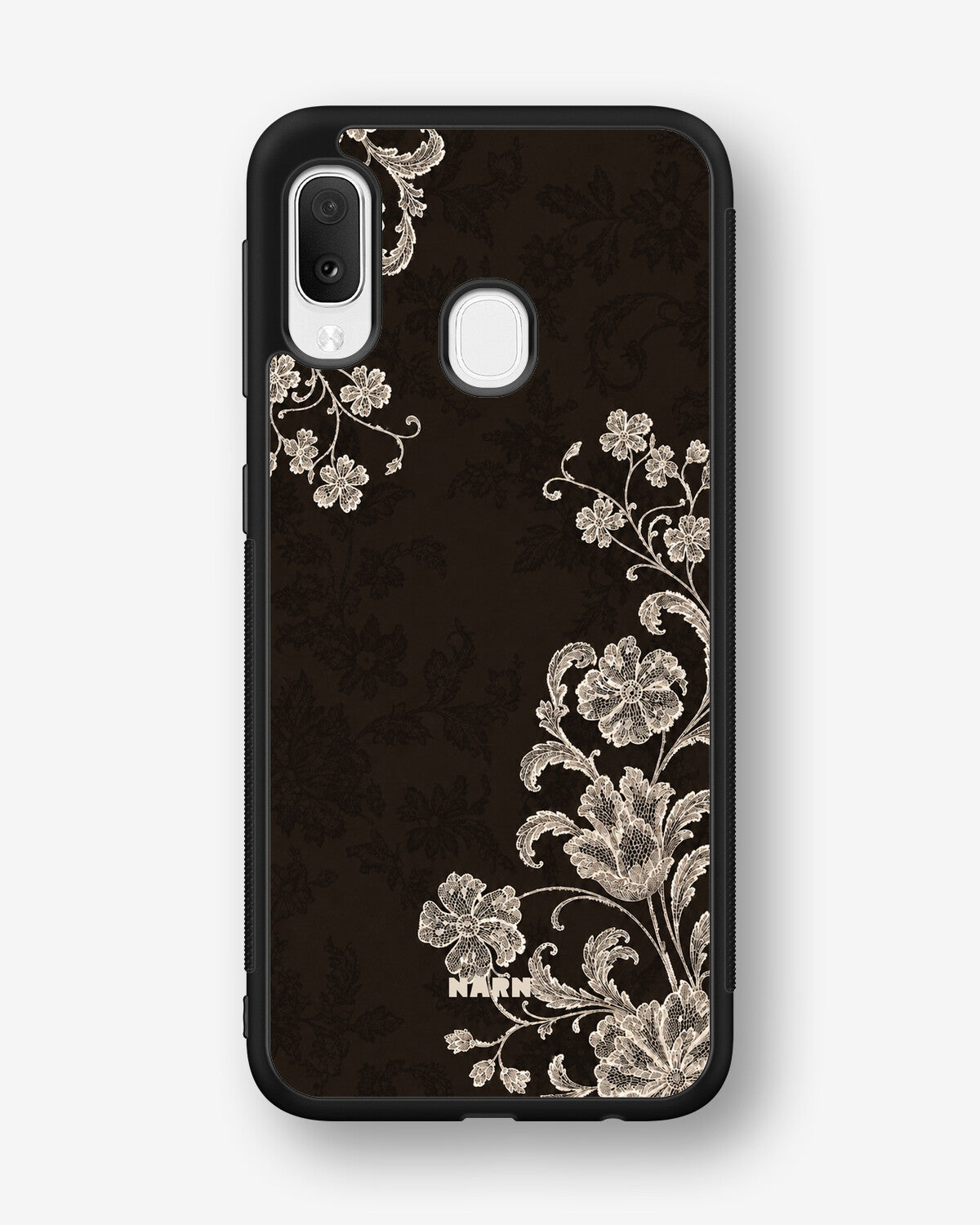 Samsung Galaxy A20e Hard Case – Ivory Bloom - View 1