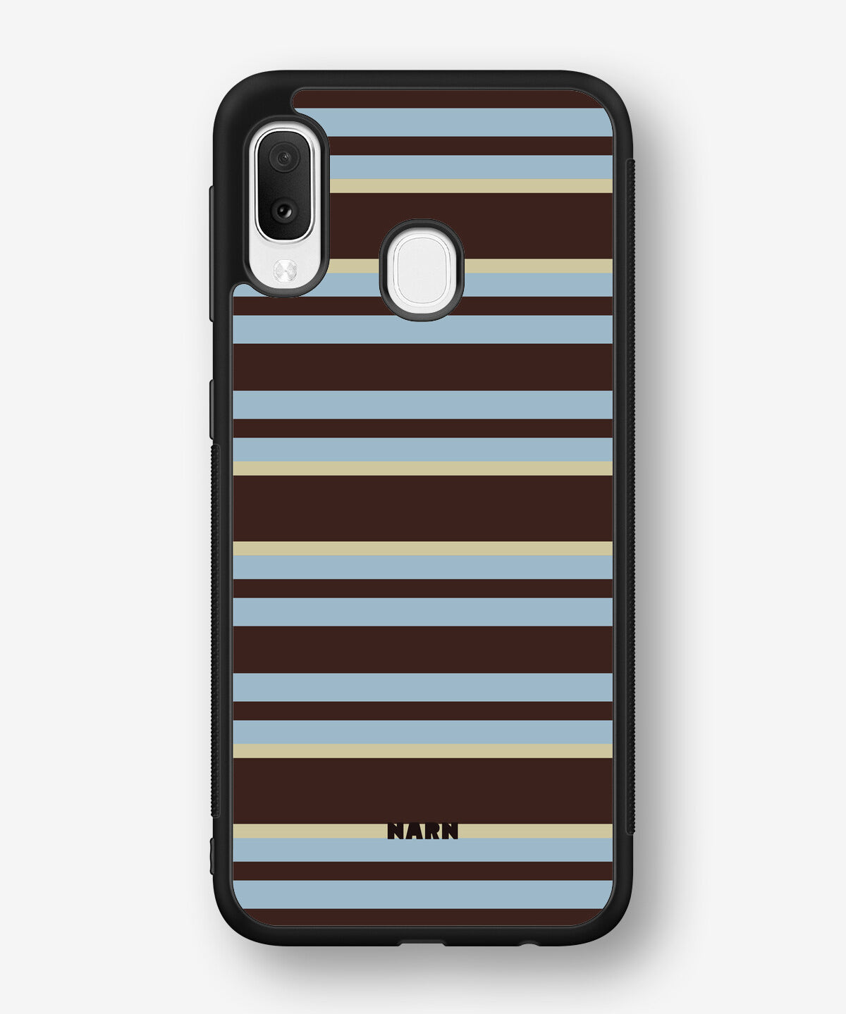 Samsung Galaxy A20e Hard Case – Latte Lines - View 1