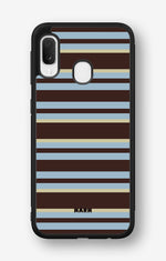 Samsung Galaxy A20e Hard Case – Latte Lines - View 1