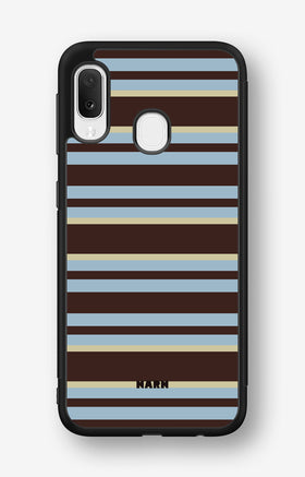 Samsung Galaxy A20e Hard Case – Latte Lines - View 1