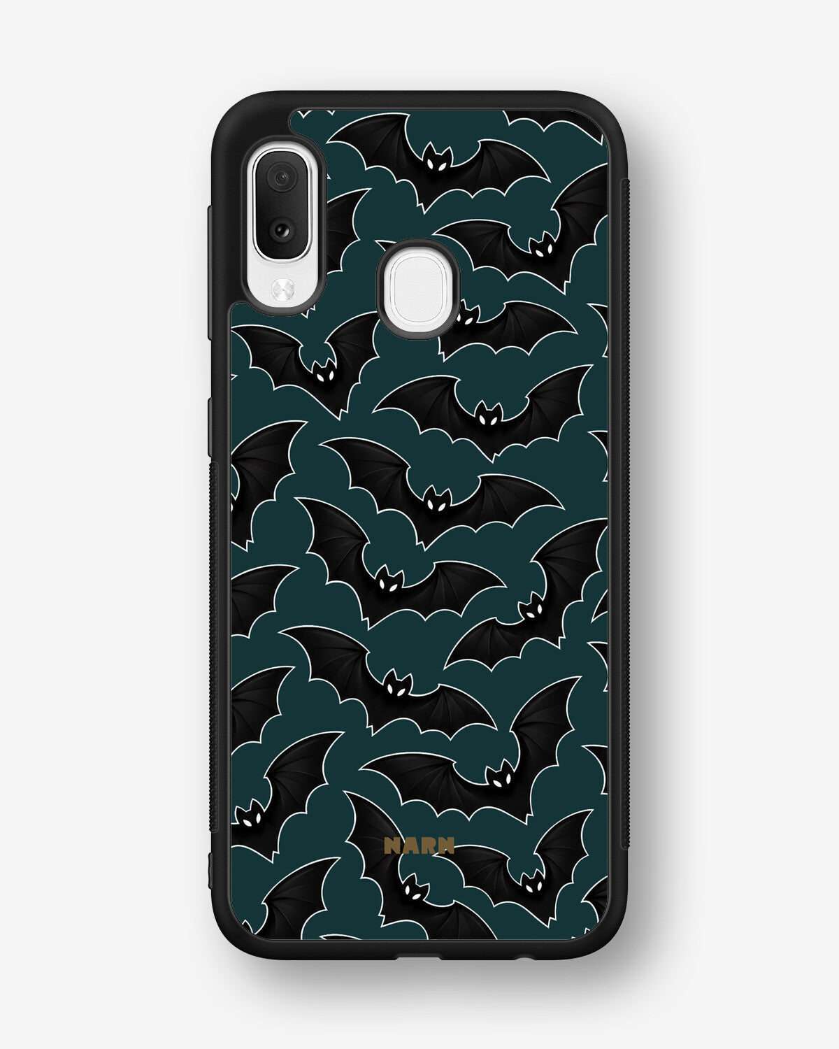 Samsung Galaxy A20e Hard Case – Midnight Bats - View 1