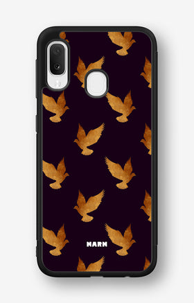 Samsung Galaxy A20e Hard Case – Royal Doves - View 1