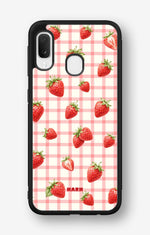 Samsung Galaxy A20e Hard Case – Strawbella - View 1