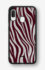 Samsung Galaxy A20e Hard Case – Velvet Zebra - View 1