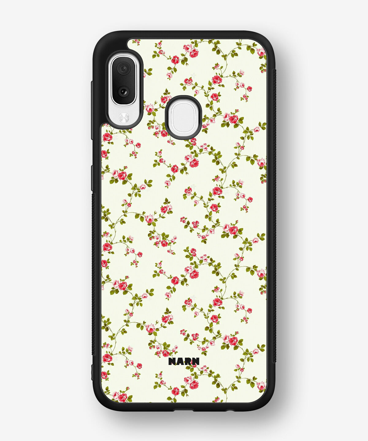 Samsung Galaxy A20e Hard Case – Vintage Rose - View 1