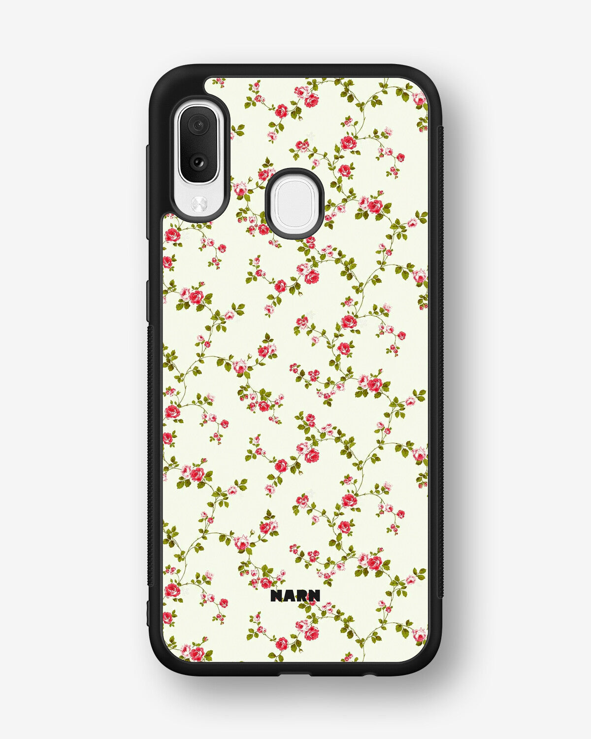 Samsung Galaxy A20e Hard Case – Vintage Rose - View 1