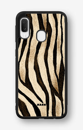 Samsung Galaxy A20e Hard Case – Wild Zebra - View 1