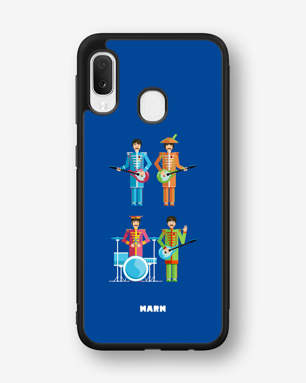 Samsung Galaxy A20e Hard Case – Beatles Blue - View 1