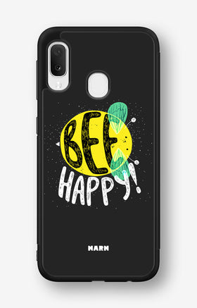Samsung Galaxy A20e Hard Case – BEE Happy - View 1