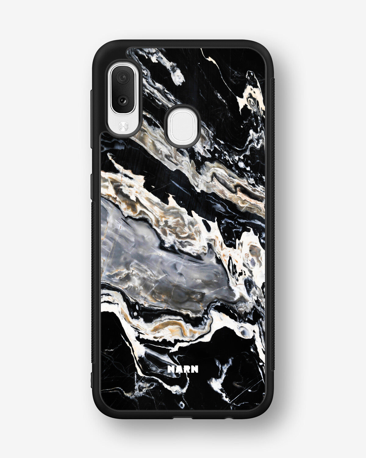 Samsung Galaxy A20e Hard Case – Dark Swirl - View 1