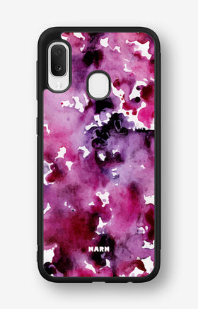 Samsung Galaxy A20e Hard Case – Floral Splash - View 1