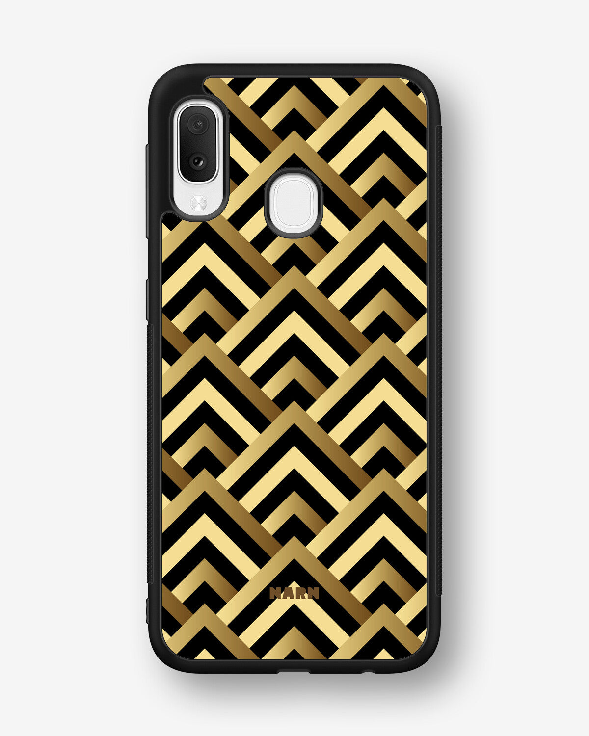 Samsung Galaxy A20e Hard Case – Goldline - View 1