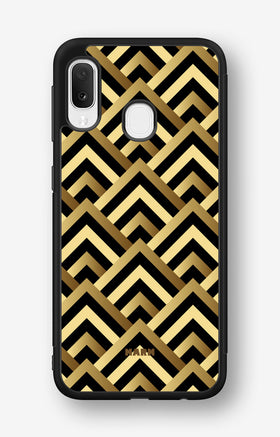 Samsung Galaxy A20e Hard Case – Goldline - View 1