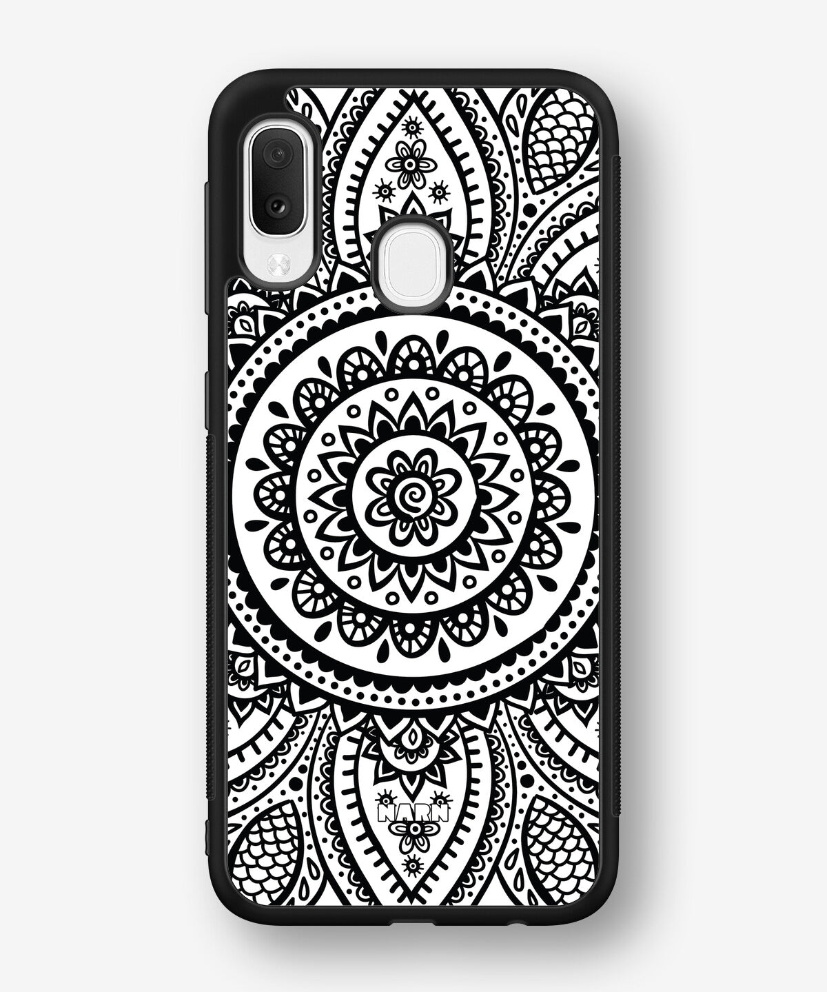 Samsung Galaxy A20e Hard Case – Henna Mandala - View 1