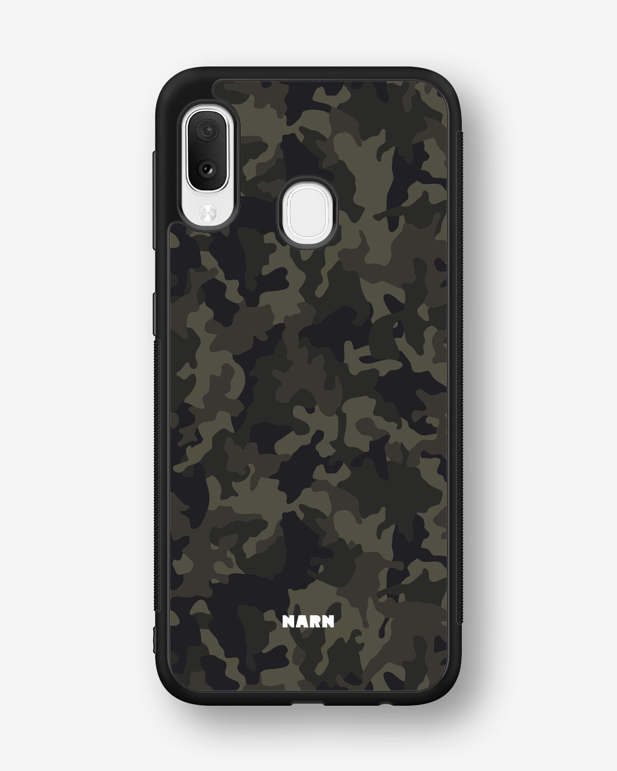 Samsung Galaxy A20e Hard Case – Jungle Green Camo - View 1
