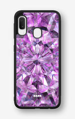 Samsung Galaxy A20e Hard Case – Lavender Crystals - View 1