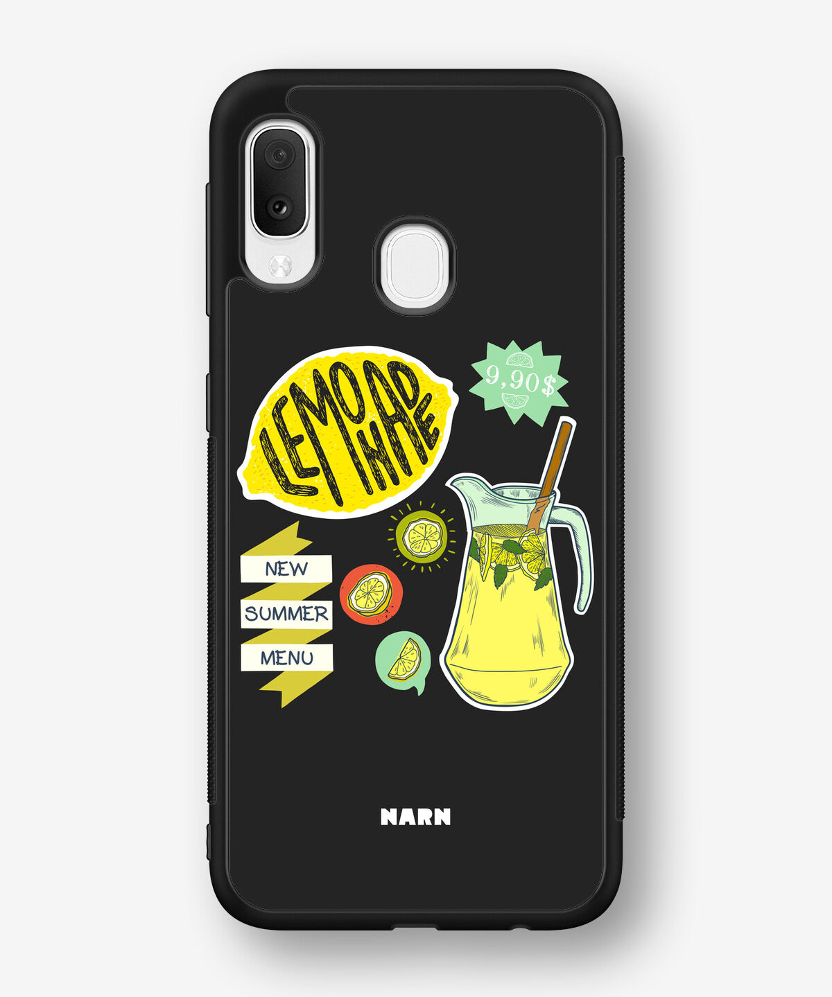 Samsung Galaxy A20e Hard Case – Lemon Summer - View 1