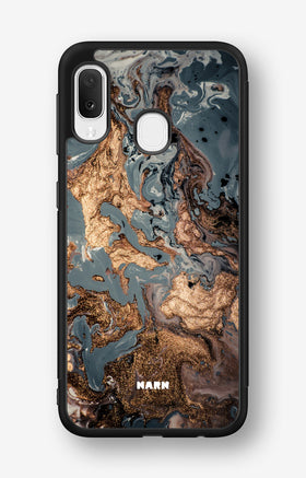 Samsung Galaxy A20e Hard Case – Molten Gold - View 1