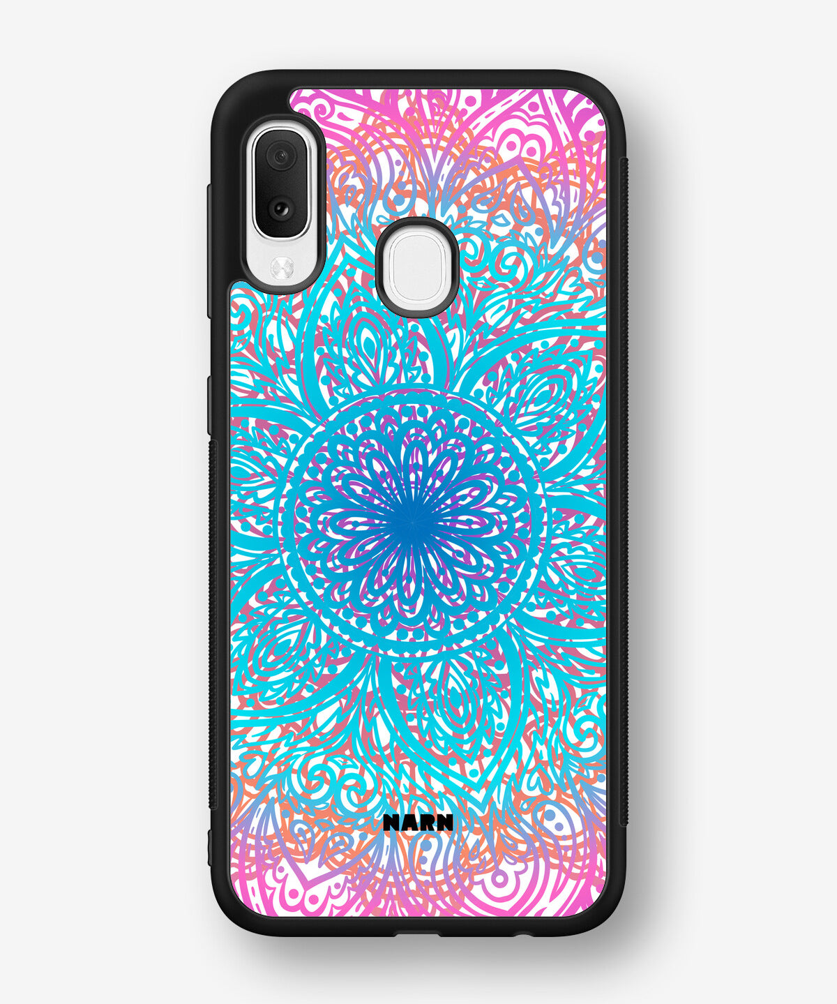 Samsung Galaxy A20e Hard Case – Pastel Mandala - View 1