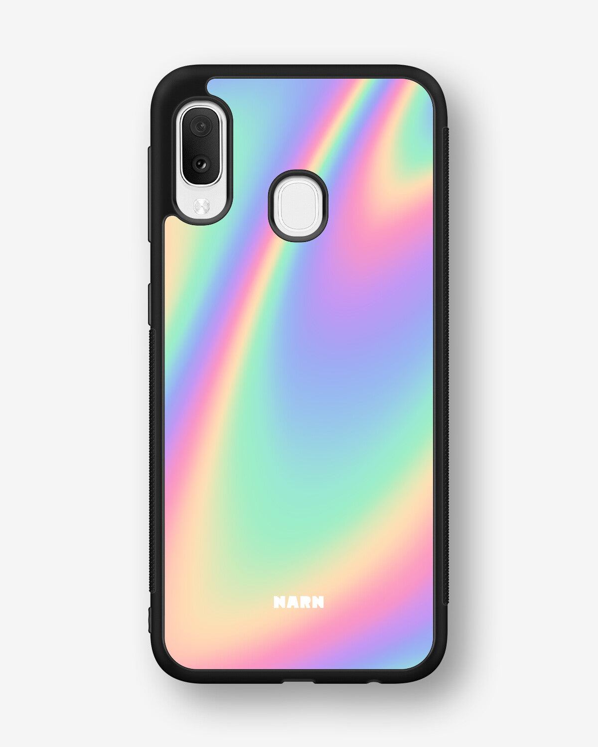 Samsung Galaxy A20e Hard Case – Rainbow Haze - View 1