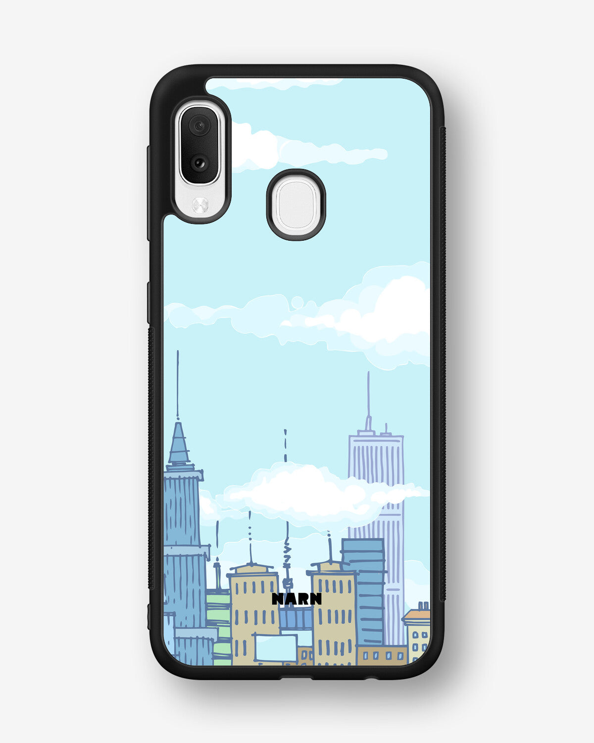 Samsung Galaxy A20e Hard Case – Skyline - View 1