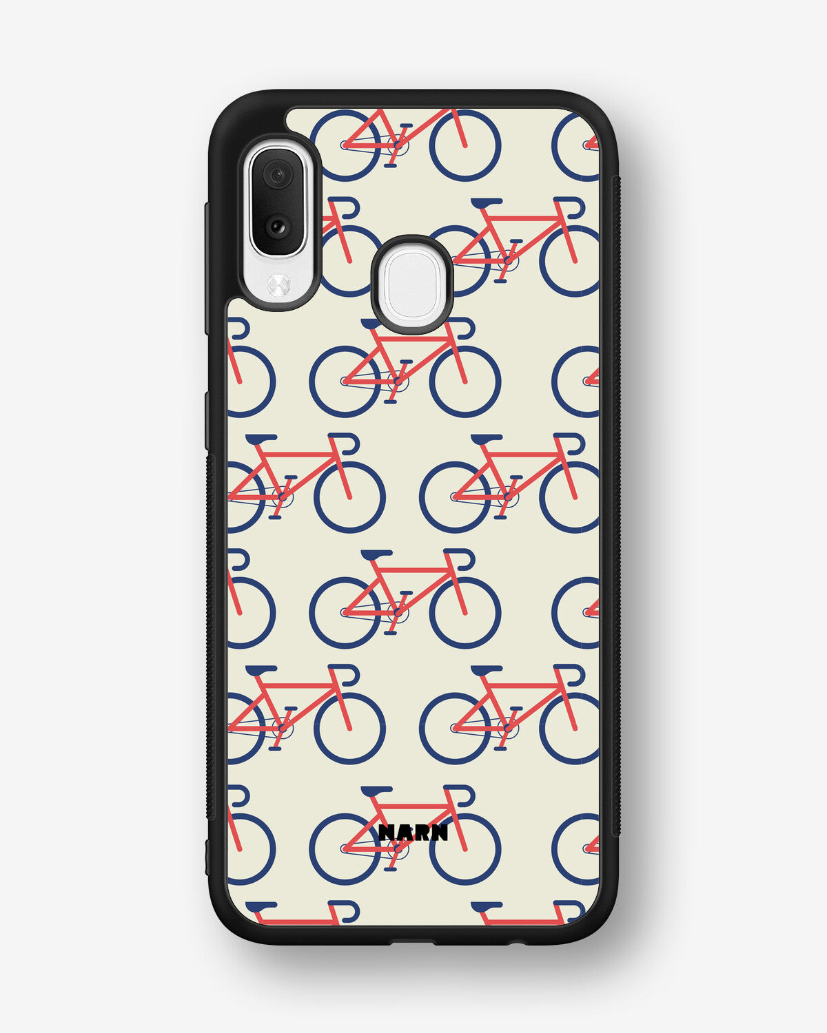 Samsung Galaxy A20e Hard Case – Vintage Bicycle - View 1